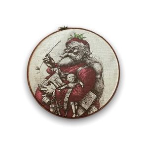 Vintage Santa Decor